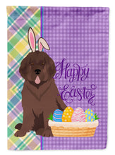 Load image into Gallery viewer, Brown Newfoundland Easter Garden Flag – Decorative Outdoor Yard Flag