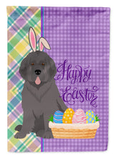 Load image into Gallery viewer, Grey Newfoundland Easter Garden Flag – Decorative Outdoor Yard Flag