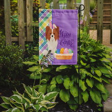 Load image into Gallery viewer, Red and White Papillon Easter Garden Flag – Decorative Outdoor Yard Flag