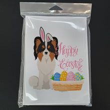 Load image into Gallery viewer, Tricolor Papillon Easter Greeting Cards -  Blank Note Cards – 8-Pack of Artist-Designed Cards with Envelopes
