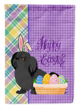 Load image into Gallery viewer, Black Pekingese Easter Garden Flag – Decorative Outdoor Yard Flag