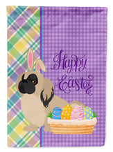 Load image into Gallery viewer, Cream Pekingese Easter Garden Flag – Decorative Outdoor Yard Flag