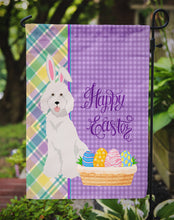 Load image into Gallery viewer, Standard White Poodle Easter Garden Flag – Decorative Outdoor Yard Flag