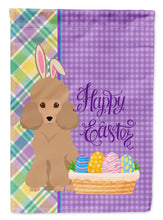 Load image into Gallery viewer, Toy Apricot Poodle Easter Garden Flag – Decorative Outdoor Yard Flag