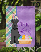 Load image into Gallery viewer, Black Natural Ears Schnauzer Easter Garden Flag – Decorative Outdoor Yard Flag