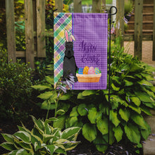 Load image into Gallery viewer, Black Schnauzer Easter Garden Flag – Decorative Outdoor Yard Flag