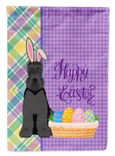 Load image into Gallery viewer, Black Schnauzer Easter Garden Flag – Decorative Outdoor Yard Flag