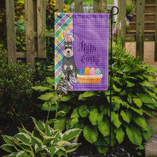 Load image into Gallery viewer, Salt Pepper Schnauzer Easter Garden Flag – Decorative Outdoor Yard Flag