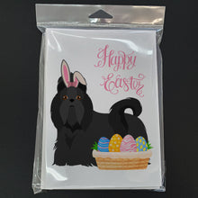 Load image into Gallery viewer, Black Shih Tzu Easter Greeting Cards -  Blank Note Cards – 8-Pack of Artist-Designed Cards with Envelopes