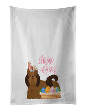 Load image into Gallery viewer, Red Shih Tzu Easter White Kitchen Towel Set of 2 Dish Towels