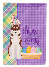 Load image into Gallery viewer, Red Siberian Husky Easter Garden Flag – Decorative Outdoor Yard Flag