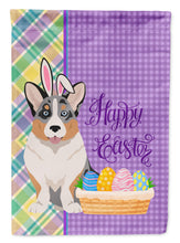Load image into Gallery viewer, Blue Merle Cardigan Corgi Easter Garden Flag – Decorative Outdoor Yard Flag