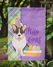 Load image into Gallery viewer, Brindle Cardigan Corgi Easter Garden Flag – Decorative Outdoor Yard Flag