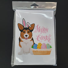 Load image into Gallery viewer, Sable Pembroke Corgi Easter Greeting Cards -  Blank Note Cards – 8-Pack of Artist-Designed Cards with Envelopes