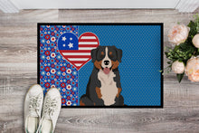 Load image into Gallery viewer, Bernese Mountain Dog USA American Doormat - 24x36 Decorative Floor Mat – Indoor/Outdoor Rug with Artistic Flair