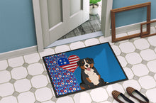 Load image into Gallery viewer, Bernese Mountain Dog USA American Doormat - 24x36 Decorative Floor Mat – Indoor/Outdoor Rug with Artistic Flair