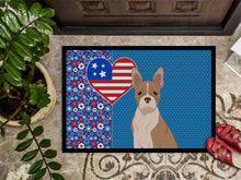 Load image into Gallery viewer, Fawn Boston Terrier USA American Doormat - 24x36 Decorative Floor Mat – Indoor/Outdoor Rug with Artistic Flair