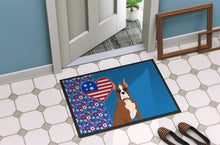 Load image into Gallery viewer, Red Fawn Boxer USA American Doormat - 24x36 Decorative Floor Mat – Indoor/Outdoor Rug with Artistic Flair
