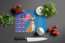 Load image into Gallery viewer, Fawn Boxer USA American Glass Cutting Boards – Durable, Decorative Kitchen Art Large