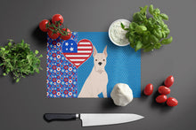 Load image into Gallery viewer, White Boxer USA American Glass Cutting Boards – Durable, Decorative Kitchen Art Large