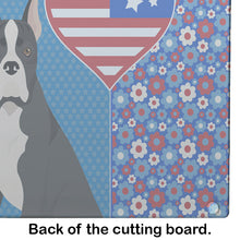 Load image into Gallery viewer, Black Boxer USA American Glass Cutting Boards – Durable, Decorative Kitchen Art Large