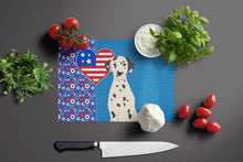 Load image into Gallery viewer, Dalmatian USA American Glass Cutting Boards – Durable, Decorative Kitchen Art Large