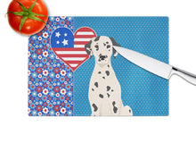 Load image into Gallery viewer, Dalmatian USA American Glass Cutting Boards – Durable, Decorative Kitchen Art Large