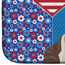 Load image into Gallery viewer, Brindle English Bulldog USA American Dish Drying Mat – Absorbent, Artistic Kitchen Essentials