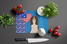 Load image into Gallery viewer, Liver English Springer Spaniel USA American Glass Cutting Boards – Durable, Decorative Kitchen Art Large