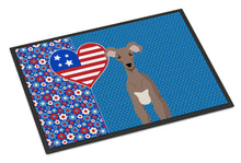 Load image into Gallery viewer, Fawn Italian Greyhound USA American Doormat - 24x36 Decorative Floor Mat – Indoor/Outdoor Rug with Artistic Flair