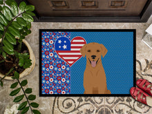 Load image into Gallery viewer, Red Fox Labrador Retriever USA American Doormat - 24x36 Decorative Floor Mat – Indoor/Outdoor Rug with Artistic Flair