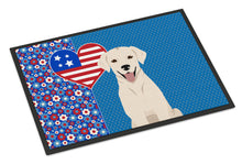 Load image into Gallery viewer, White Cream Labrador Retriever USA American Doormat - 24x36 Decorative Floor Mat – Indoor/Outdoor Rug with Artistic Flair