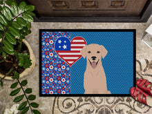 Load image into Gallery viewer, Yellow Labrador Retriever USA American Doormat - 24x36 Decorative Floor Mat – Indoor/Outdoor Rug with Artistic Flair