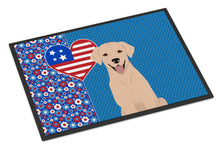 Load image into Gallery viewer, Yellow Labrador Retriever USA American Doormat - 24x36 Decorative Floor Mat – Indoor/Outdoor Rug with Artistic Flair