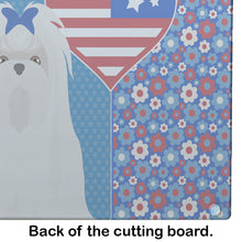 Load image into Gallery viewer, Maltese USA American Glass Cutting Boards – Durable, Decorative Kitchen Art Large