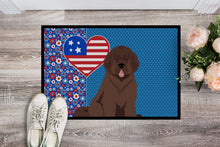 Load image into Gallery viewer, Brown Newfoundland USA American Doormat - 24x36 Decorative Floor Mat – Indoor/Outdoor Rug with Artistic Flair