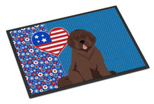 Load image into Gallery viewer, Brown Newfoundland USA American Doormat - 24x36 Decorative Floor Mat – Indoor/Outdoor Rug with Artistic Flair