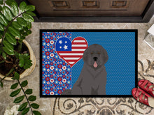 Load image into Gallery viewer, Grey Newfoundland USA American Doormat - 24x36 Decorative Floor Mat – Indoor/Outdoor Rug with Artistic Flair