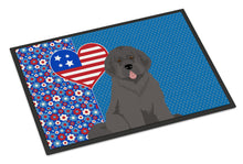Load image into Gallery viewer, Grey Newfoundland USA American Doormat - 24x36 Decorative Floor Mat – Indoor/Outdoor Rug with Artistic Flair