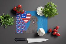 Load image into Gallery viewer, Grey Newfoundland USA American Glass Cutting Boards – Durable, Decorative Kitchen Art Large