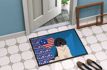 Load image into Gallery viewer, Landseer Newfoundland USA American Doormat - 24x36 Decorative Floor Mat – Indoor/Outdoor Rug with Artistic Flair