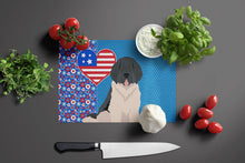 Load image into Gallery viewer, Landseer Newfoundland USA American Glass Cutting Boards – Durable, Decorative Kitchen Art Large