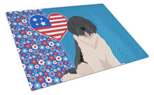 Load image into Gallery viewer, Landseer Newfoundland USA American Glass Cutting Boards – Durable, Decorative Kitchen Art Large