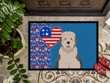 Load image into Gallery viewer, Old English Sheepdog USA American Doormat - 24x36 Decorative Floor Mat – Indoor/Outdoor Rug with Artistic Flair