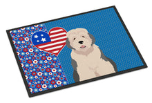 Load image into Gallery viewer, Old English Sheepdog USA American Doormat - 24x36 Decorative Floor Mat – Indoor/Outdoor Rug with Artistic Flair