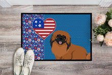 Load image into Gallery viewer, Red Pekingese USA American Doormat - 24x36 Decorative Floor Mat – Indoor/Outdoor Rug with Artistic Flair