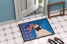 Load image into Gallery viewer, Fawn Pug USA American Doormat - 24x36 Decorative Floor Mat – Indoor/Outdoor Rug with Artistic Flair