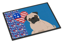 Load image into Gallery viewer, Fawn Pug USA American Doormat - 24x36 Decorative Floor Mat – Indoor/Outdoor Rug with Artistic Flair