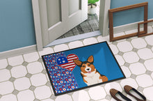 Load image into Gallery viewer, Sable Pembroke Corgi USA American Doormat - 24x36 Decorative Floor Mat – Indoor/Outdoor Rug with Artistic Flair