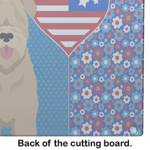 Load image into Gallery viewer, Red Wheaten Terrier USA American Glass Cutting Boards – Durable, Decorative Kitchen Art Large